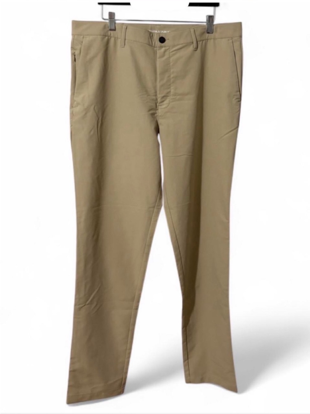 Banana Republic Men’s Khaki Performance Golf Pants Straight Leg 38x34